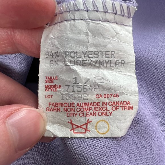 Vintage Matching Set High Rise Slit Midi Maxi Skirt Crop Top Formal Prom Dance - Picture 5 of 6